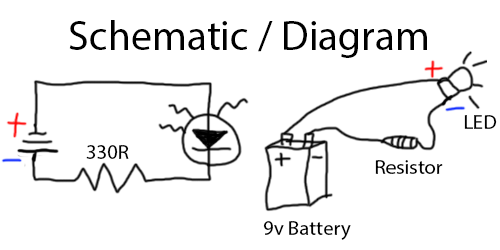 schematic and diagram of circut